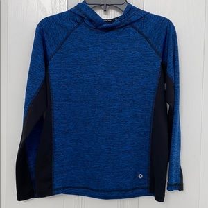 Xersion Quick-Dri long sleeve shirt with hoodie